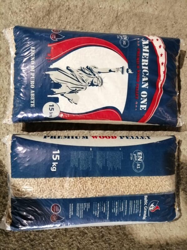Pellet American One EN+A1 72 Sacchi - immagine 3