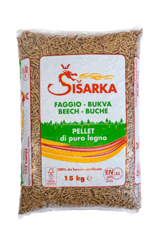 Pellet Sisarka Enplus A1 78 Sacchi